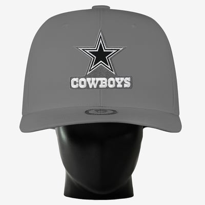 Dallas Cowboys Noggin Boss Unisex Big Hat - Gray